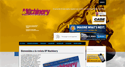 Desktop Screenshot of opmachinery.com
